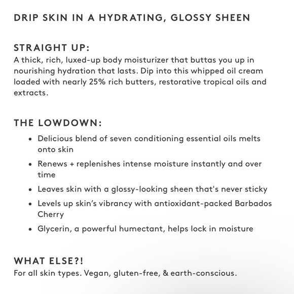 💦 FENTY SKIN BUTTA DROP WHIPPED OIL BODY CREAM - Picture 6 of 6